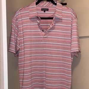 Classic Striped Polo Shirt